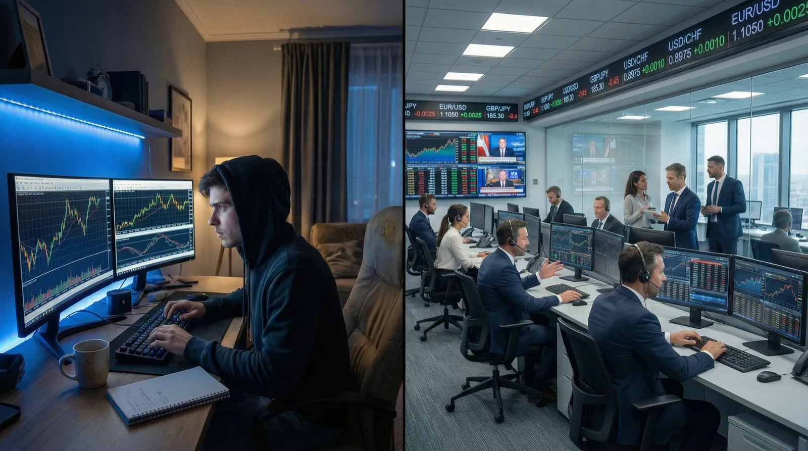 From Wall Street desks to Discord