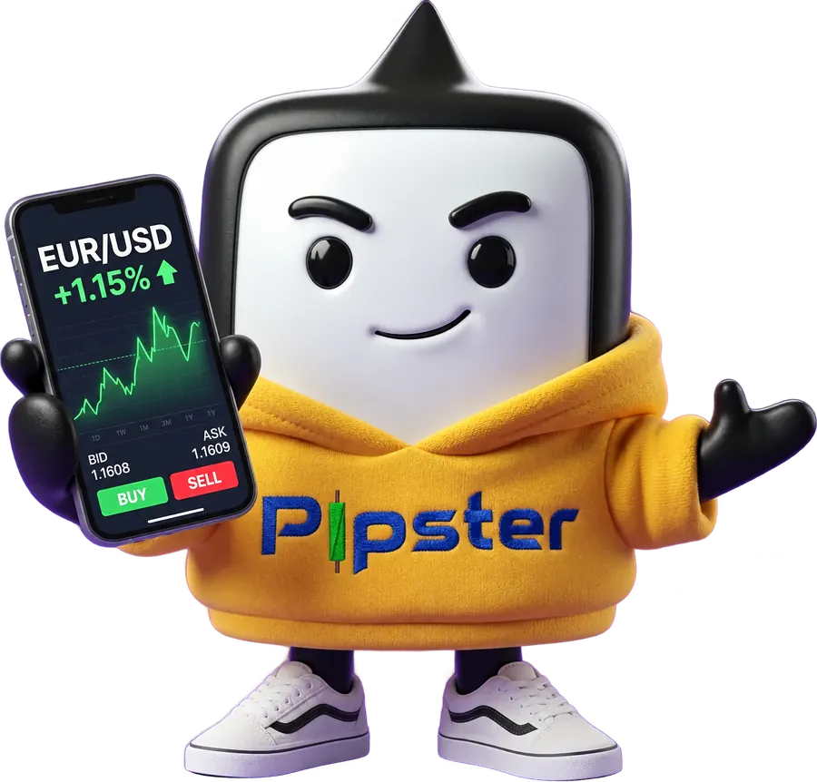 Confident trader using Pipster prop trading platform